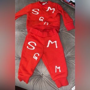MSGM 9 month sweatsuit. Wore once.